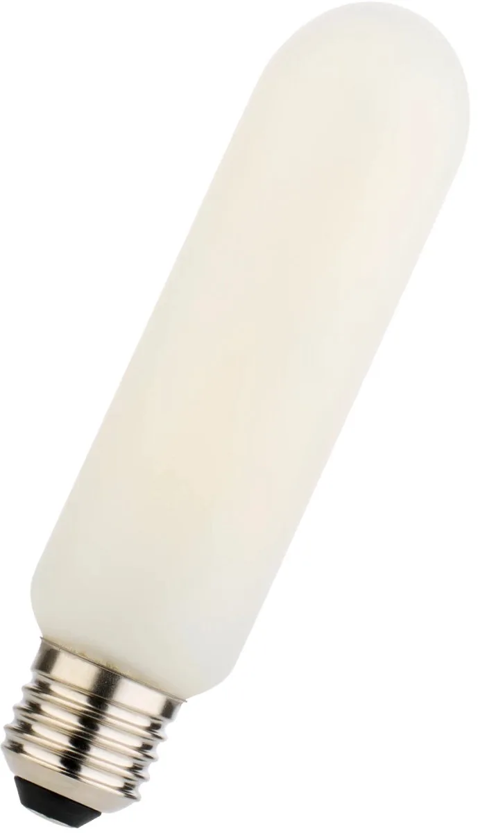 LED filament buislamp T38 12W 1700lm 2700K dimbaar mat opaal | E27 | Extra Warm Wit | 12 watt | 15.000 Branduren von Bailey – Produktfoto