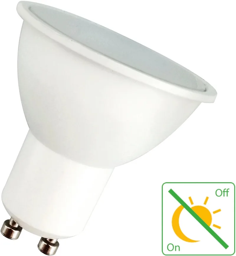 Schemersensor - Spot - GU10 - 4.5W - Extra Warm Wit - 2700K fra Bailey – produktbillede