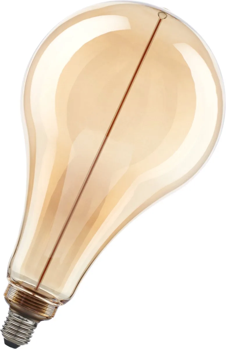SpiraLED Laser A165 2W 130lm 2200K Goud LED Filament | E27 | Zeer Warm Wit | 2 watt | 15.000 Branduren från Bailey – produktbild