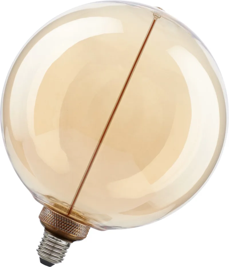 SpiraLED Laser G200 2W 2200K Goud LED Filament | E27 | Zeer Warm Wit | 2 watt | 15.000 Branduren de Bailey – photo produit