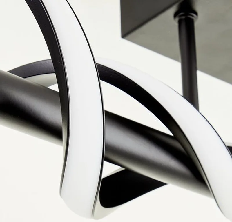 Amalie - Plafondlamp de Brilliant en Noir – photo produit