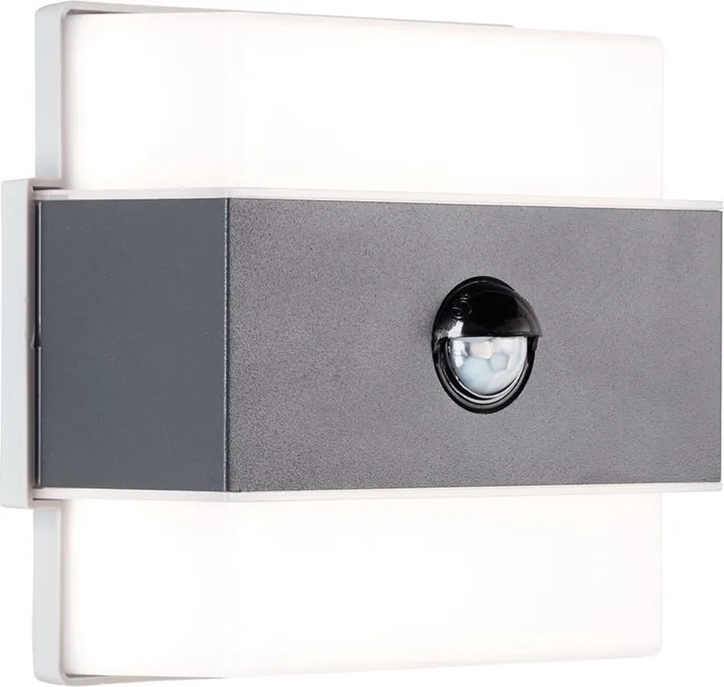ARCHIE - Buiten wandlamp met bewegingssensor - Antraciet de Brilliant en Noir – photo produit