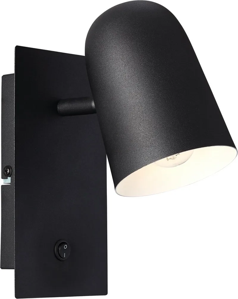 AYR - Wandspot de Brilliant en Noir – photo produit