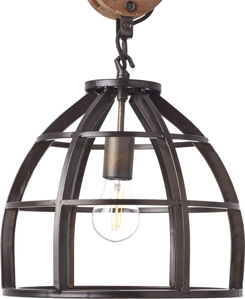 Birdy Hanglamp - Industrieel - 2 jaar garantie de Brilliant en Noir – photo produit