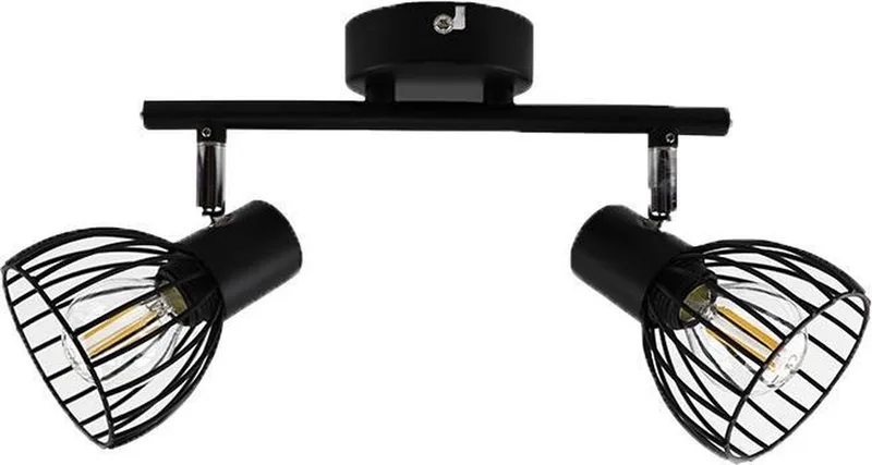 Blacky Opbouwspot - E14 fra Brilliant i Sort – produktbillede