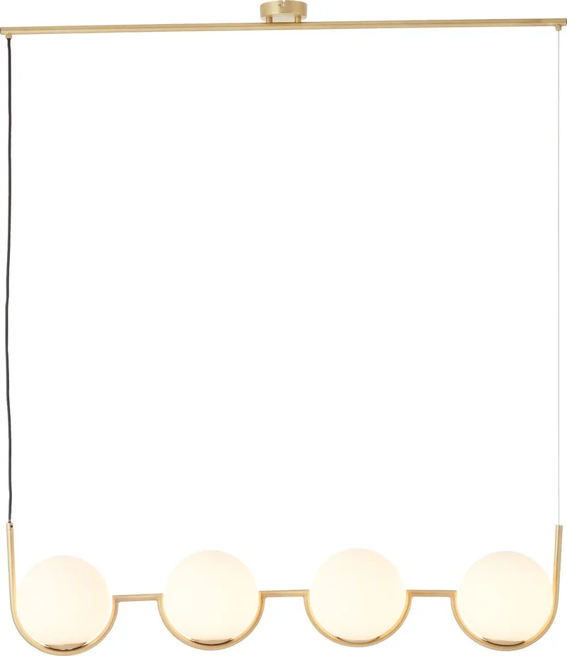Blop hanglamp 30cm groen glas/metaal 1x A60, E27, 60 W, geschikt voor normale lamp (niet inbegrepen) fra Brilliant i Groente – produktbillede