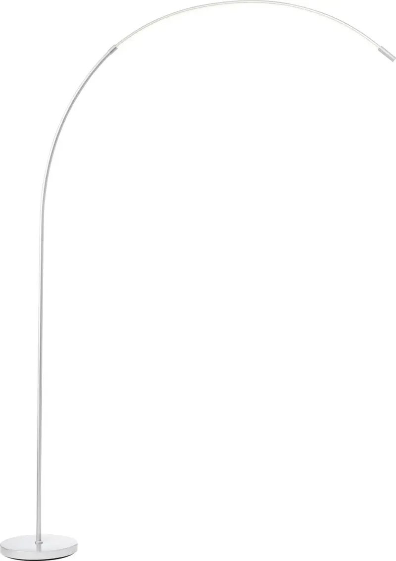 Bow G70611/21 Lampe sur pied LED 14 W aluminium de Brilliant en Aluminium – photo produit