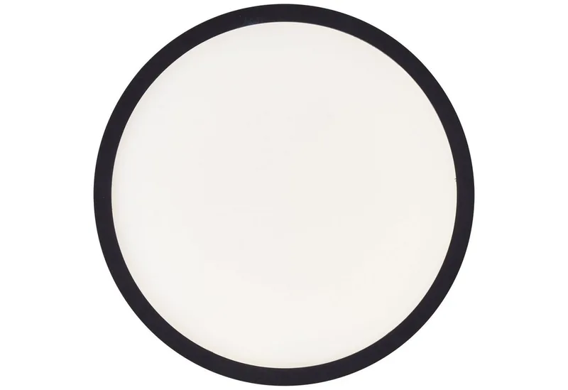 Brennan - Plafondlamp - Badkamer - LED 18W 4000K - 3-step dimmer - IP44 - Zwart/Wit fra Brilliant i Sort – produktbillede 2 af 4