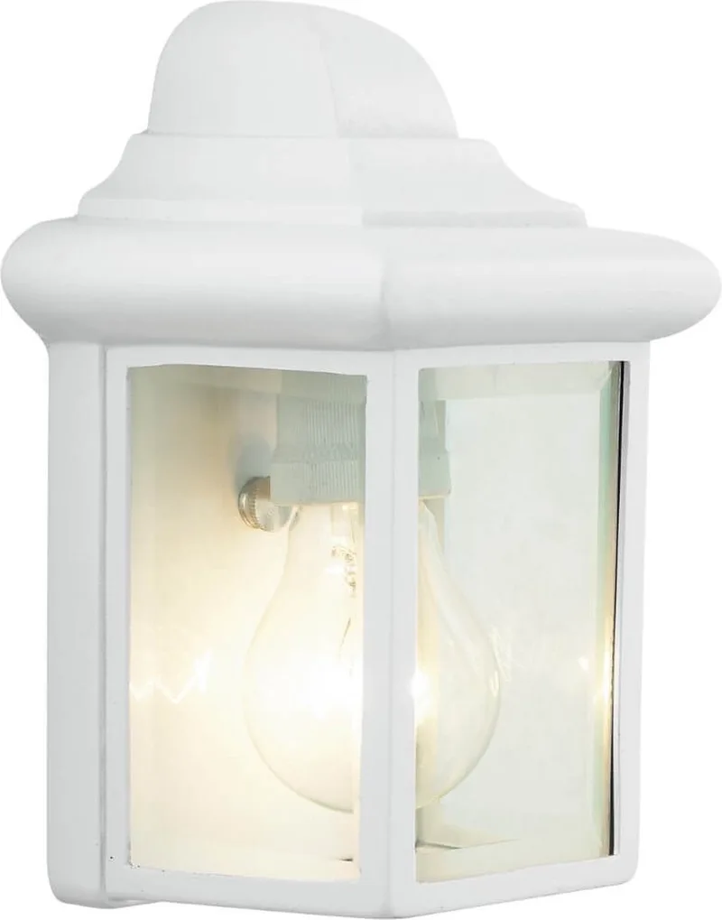 Briljante Nissie White E27 - 40 W Buitenwandlamp de Brilliant en Blanc – photo produit