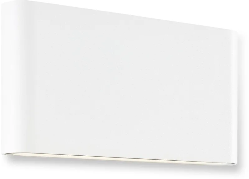 Brillant Welbie - Buitenlamp - IP44 - 1x LED 14W geïntegreerd de Brilliant en Blanc – photo produit
