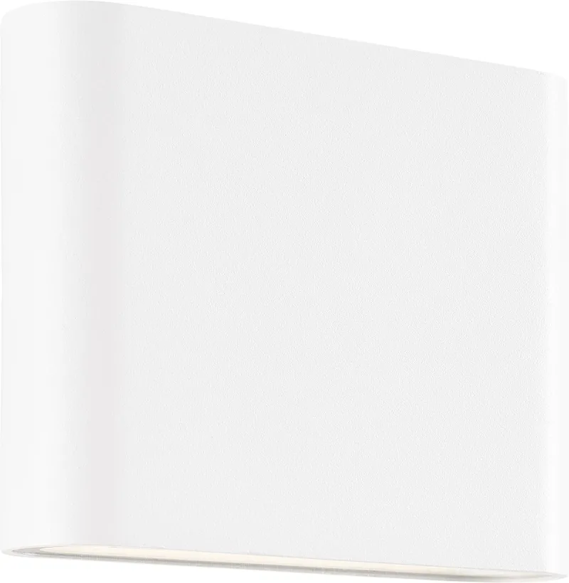 Brillant Welbie - Buitenlamp - IP44 - 1x LED geïntegreerd de Brilliant en Blanc – photo produit