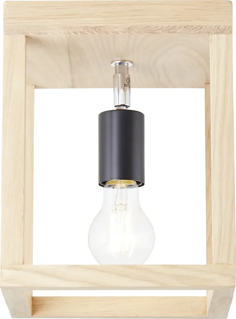 Brilliant 99436/35 Nerea Deckenleuchte LED E27 15 W Eiche by Brilliant – product photo