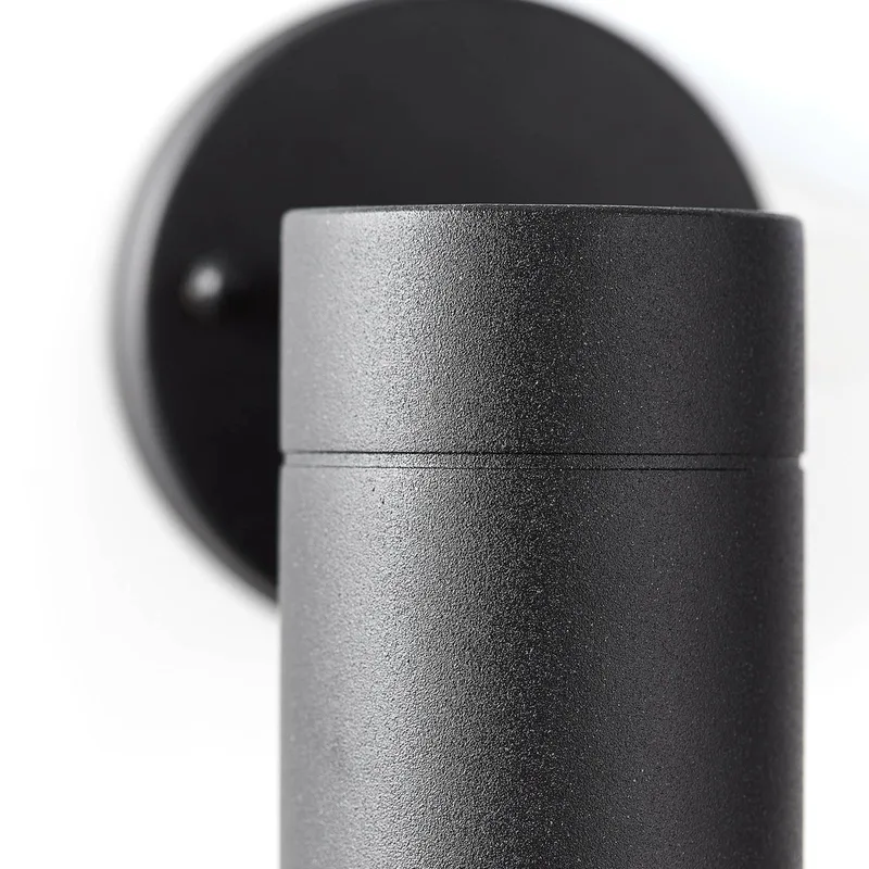 Buitenwandlamp Jandy down, vast, metaal, GU10 de Brilliant en Noir – photo produit
