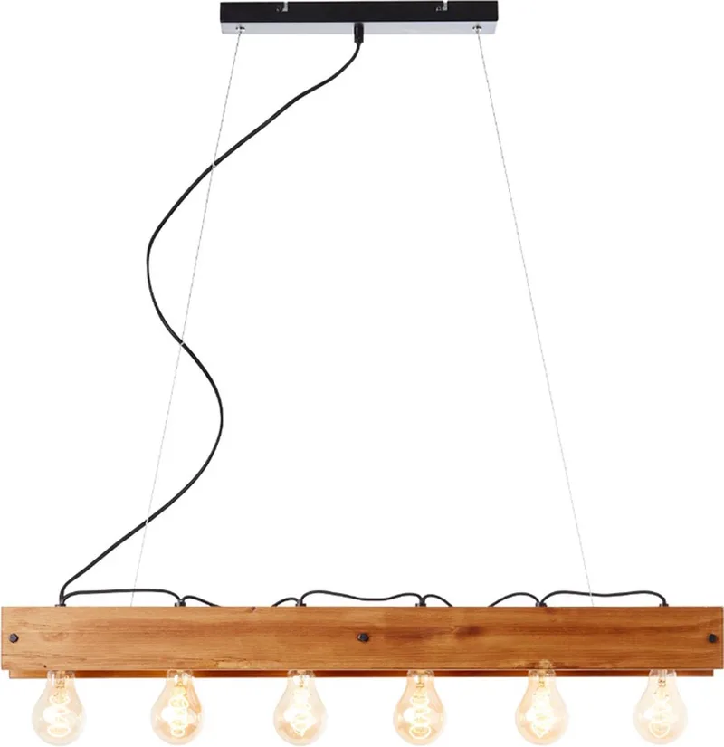 Calandra - Hanglamp - Bruin;Zwart von Brilliant in Braun – Produktfoto