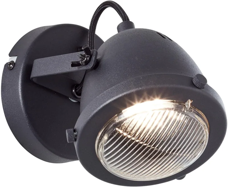 CARMEN - Wandspot de Brilliant en Noir – photo produit