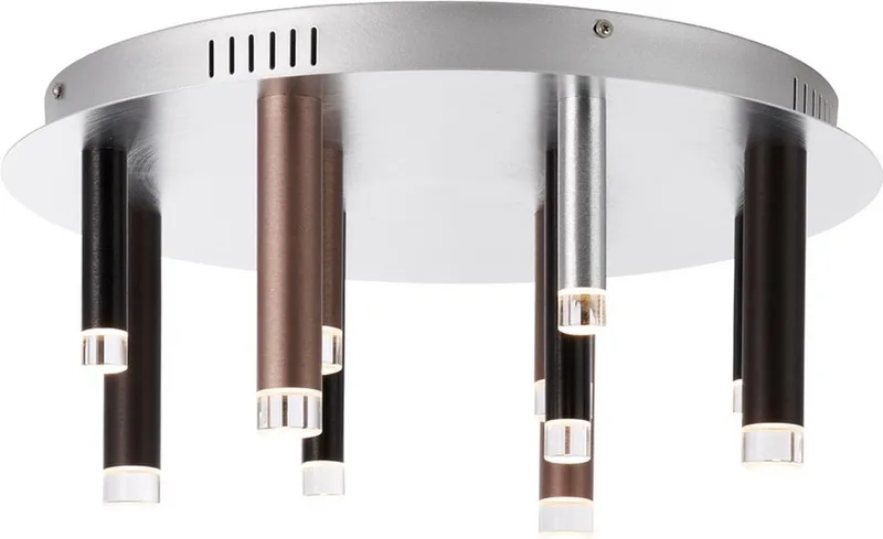 CEMBALO - Plafondlamp - Bruin fra Brilliant i Grijs Zwart Bruin – produktbillede