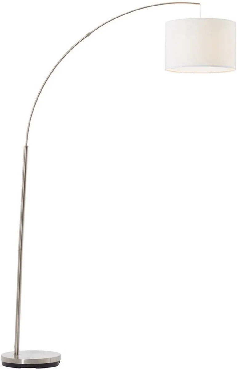 CLARIE - Booglamp - Chroom;Wit fra Brilliant i Krom – produktbillede
