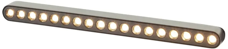 Click&Shine Blank Spot Spot LED sur rail 17 W Module LED noir de Brilliant en Noir – photo produit