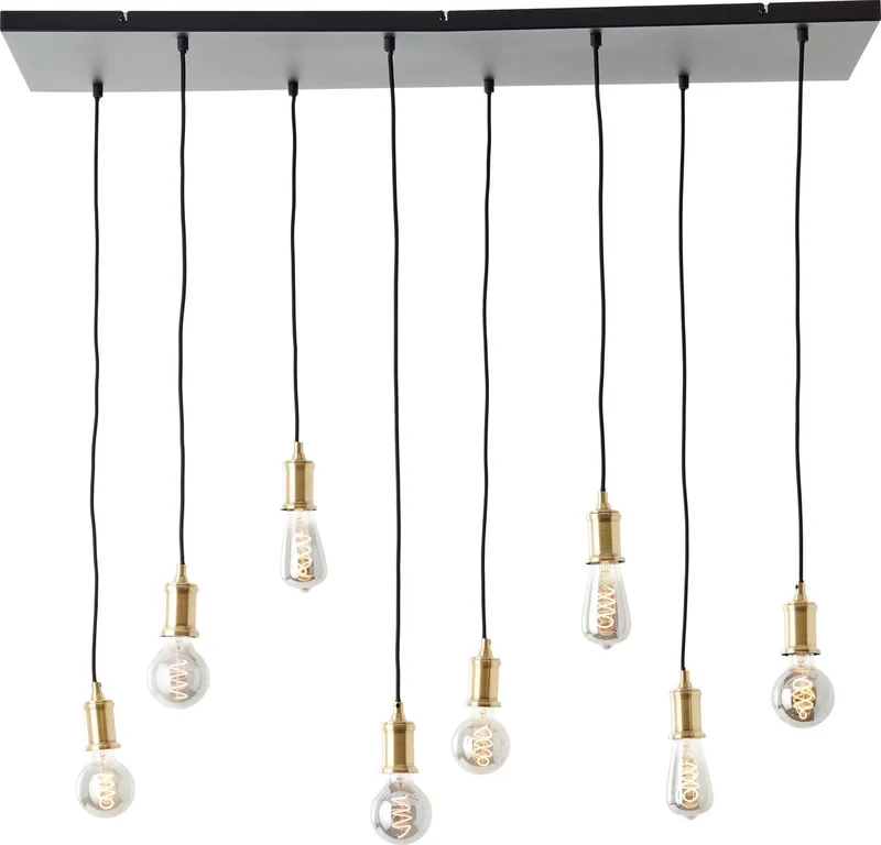 Darcia - Hanglamp - E27 max 8x60W by Brilliant in Black – product photo