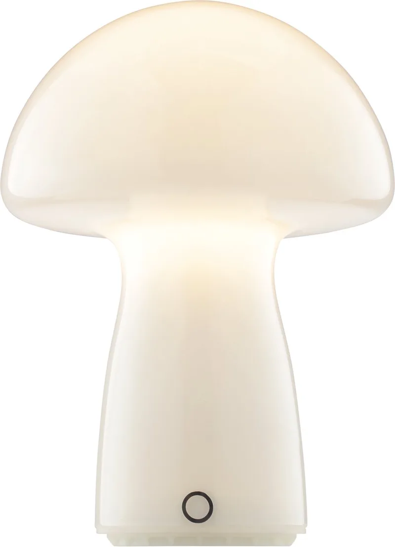 Erik - Tafellamp - LED 2.5W - 2700K - 250lm - USB-oplaadbaar - 3-step-dimbaar von Brilliant in Weiß – Produktfoto