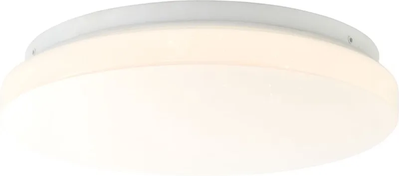 Farica - Plafondlamp - LED 12W 1200lm - 3000K von Brilliant in Weiß – Produktfoto