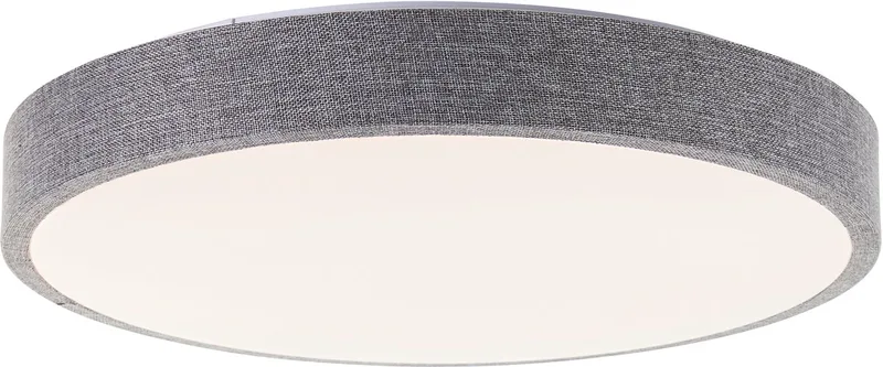 Filiz - Plafondlamp - Ø 38,5 cm - LED 24W - 3000K - 3-steps dimbaar van Brilliant in Wit, Grijs – productfoto
