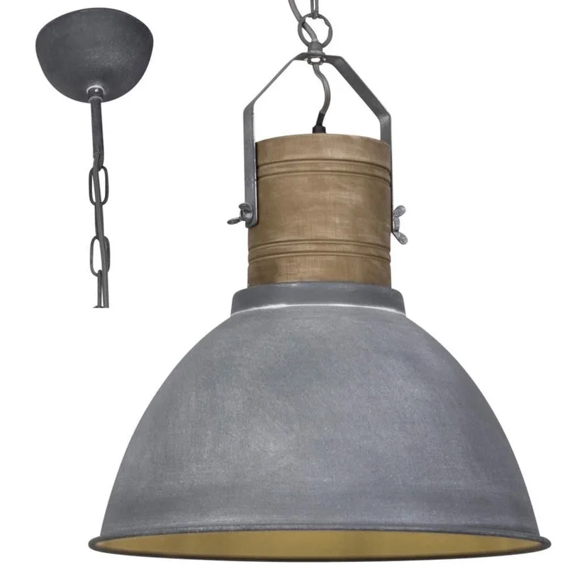 FRIEDA - Hanglamp - Bruin;Zilvergrijs de Brilliant en Marron – photo produit