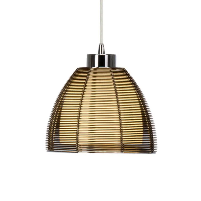 Hanglamp Relax met één lampje 19cm brons de Brilliant en Bronze, Chrome, Blanc – photo produit