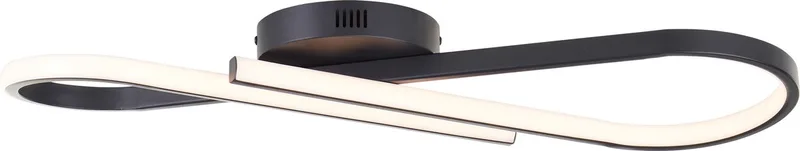 Hinton - Plafondlamp - LED 24W - 3000K - 3-step-dimbaar fra Brilliant i Sort – produktbillede