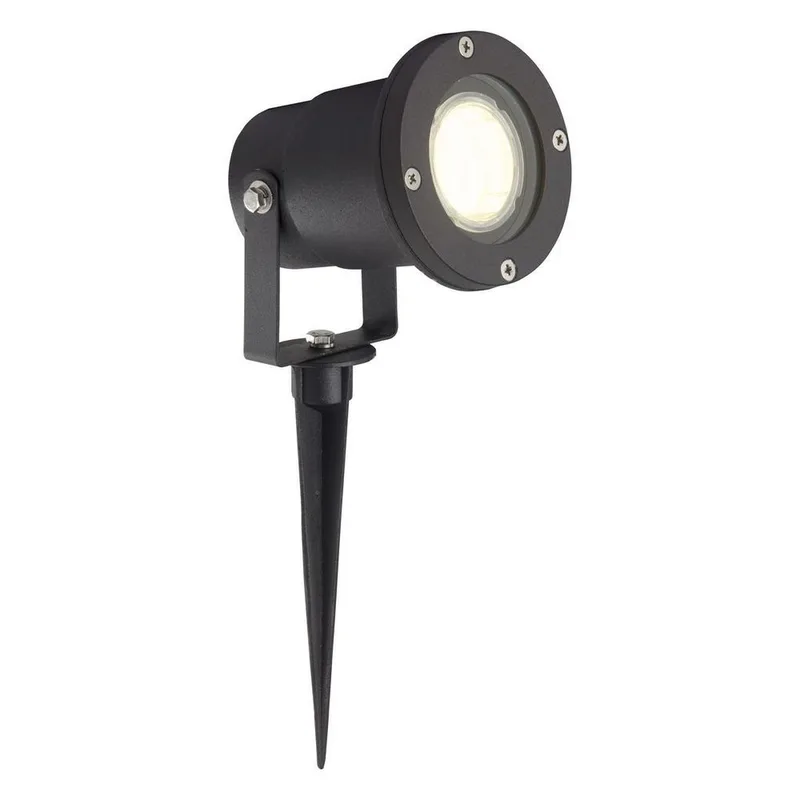 G96232/06 Janko Projecteur de jardin LED GU10 3 W noir de Brilliant en Noir – photo produit