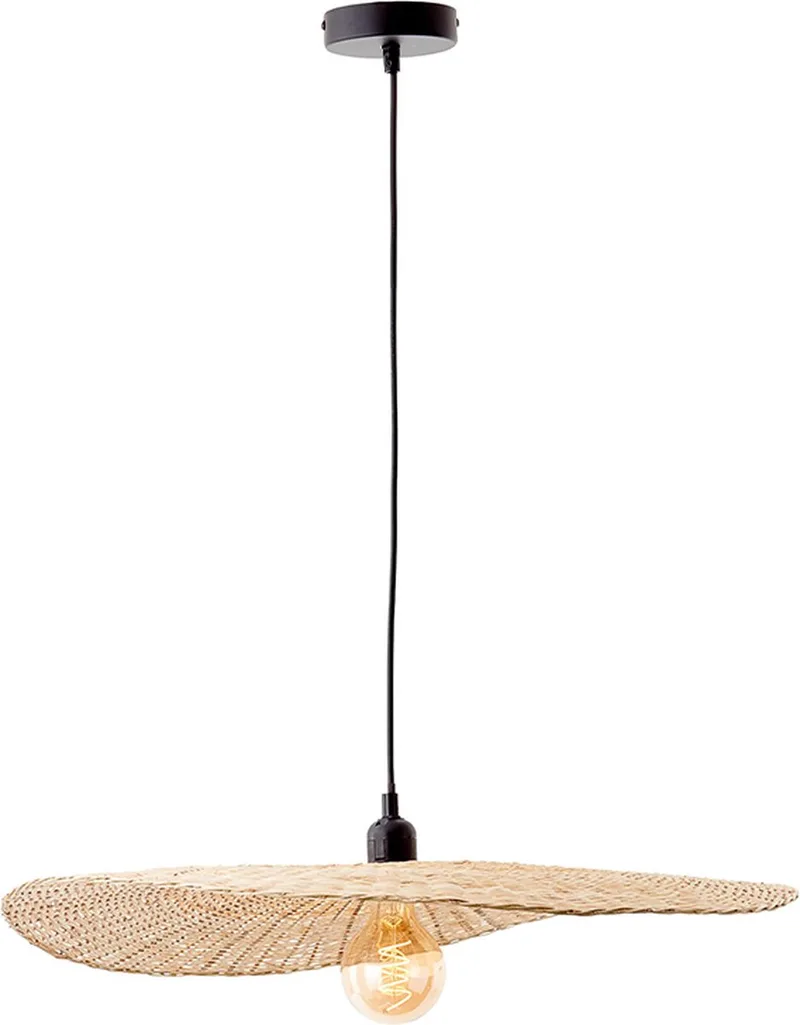Jefter - Hanglamp - Beige;Zwart de Brilliant en Beige – photo produit