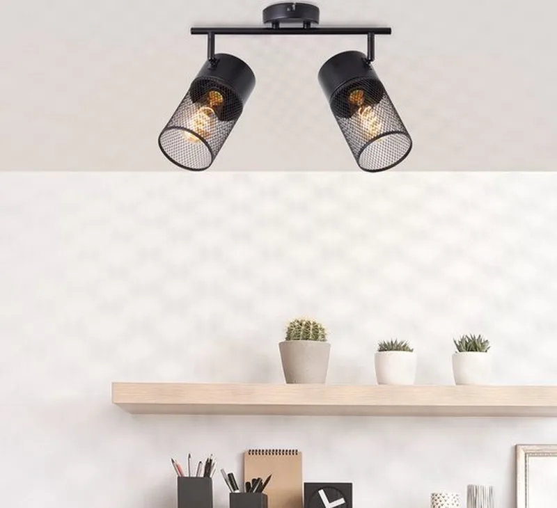 Kamolo - Plafondspot von Brilliant in Schwarz – Produktfoto