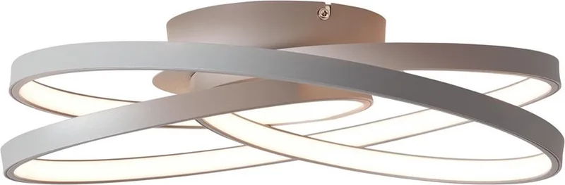 Labyrinth - Plafondlamp - LED 42W fra Brilliant i Grå – produktbillede
