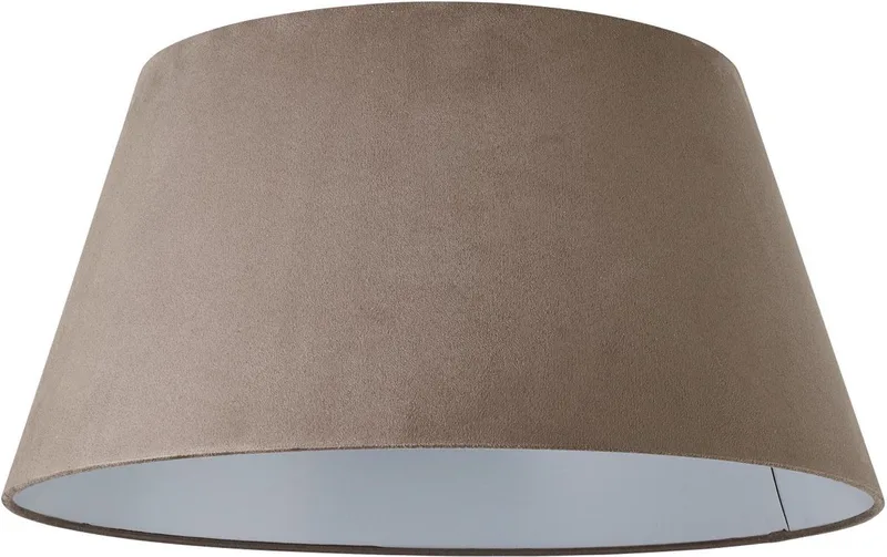 lamp, Brok plafondlamp 50cm taupe, 1x A60, E27, 52W, geschikt voor LED lampen de Brilliant en Gris – photo produit