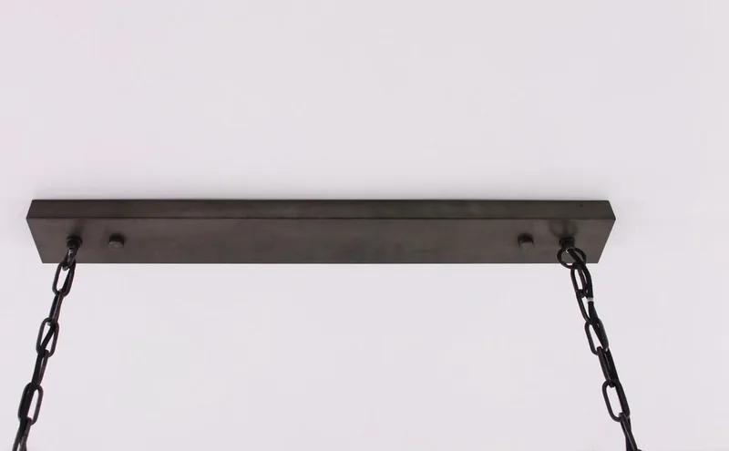 lamp Century hanglamp 2-lichts zink antiek / bruin de Brilliant en Argent – photo produit