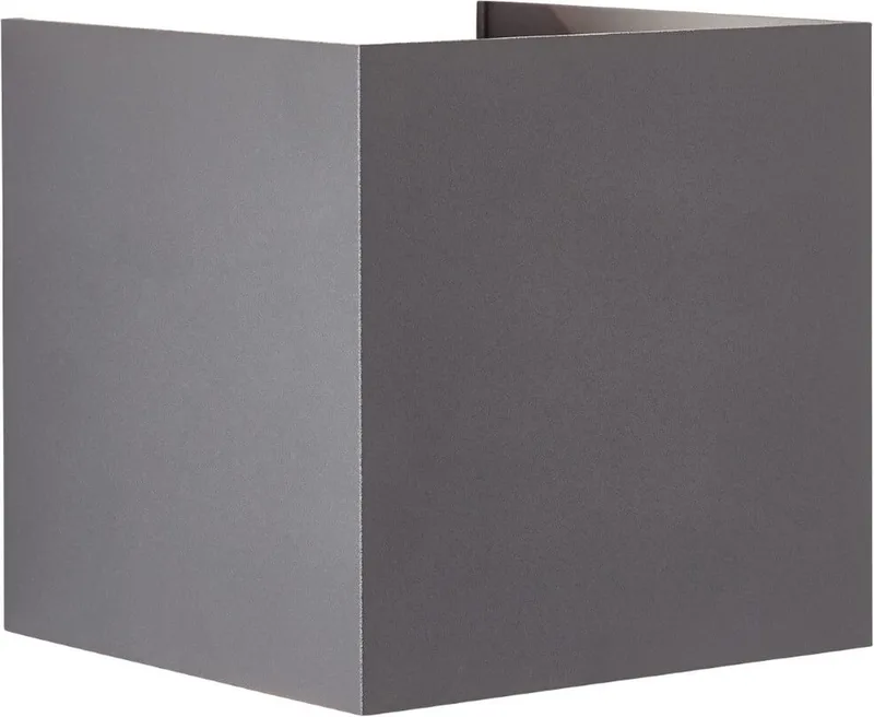 lamp, hanglamp Arica 20x20cm zwart / houtkleur, 1x A60, E27, 60W, kabel kan worden ingekort / hoogte verstelbaar fra Brilliant i Grå – produktbillede