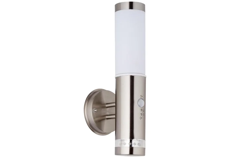 Applique extérieure avec détecteur de mouvement Brilliant Bole 60 W N/A acier inoxydable de Brilliant en Or – photo produit