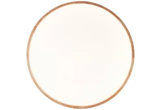 LED Deckenleuchte Alson, CCT - über Fernbedienung, Dimmfunktion, Nachtlichtfunktion, Timerfunktion, LED fest integriert, warmweiß - kaltweiß, 3300 lm, Ø 50 cm, Metall/Holz/Kunststoff, holz hell/weiß de Brilliant en Blanc – photo produit 4 sur 5