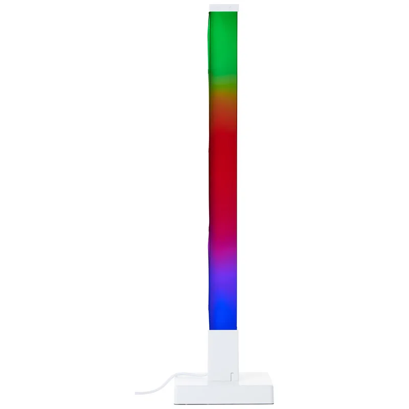 LED-Multicolor, dimmbare Tischlampe Neele mit integriertem Musiksensor und Fernbedienung (50 cm hoch) de Brilliant – photo produit