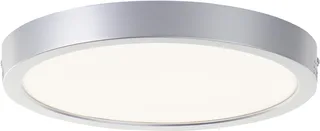 LED-plafondlamp Navara G80885/88 voor badkamer, hal, keuken, garage, kunststof, binnen/buiten plafond, zilver - geïntegreerde LED de Brilliant – photo produit 1 sur 5