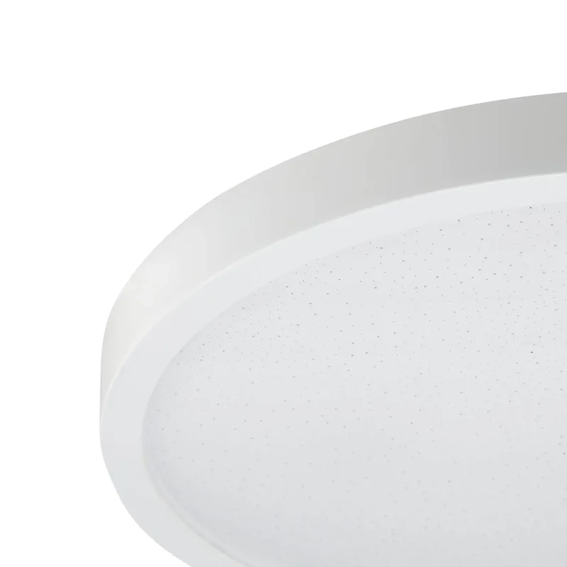 LED plafondlamp Navara-Starry, Ø 27,5 cm, 4.000 K de Brilliant en Blanc – photo produit