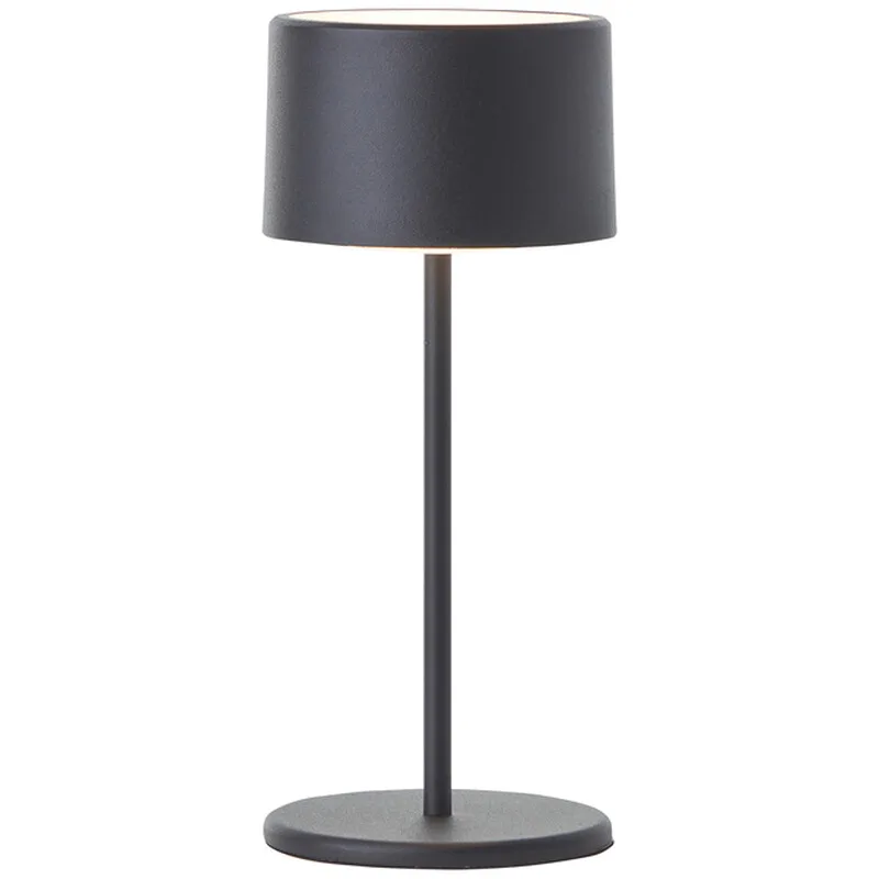 Led Tafellamp Batterij, 210 Lm Touchdimmer, 3000K, 21 Cm, Metaal, Zwart från Brilliant – produktbild