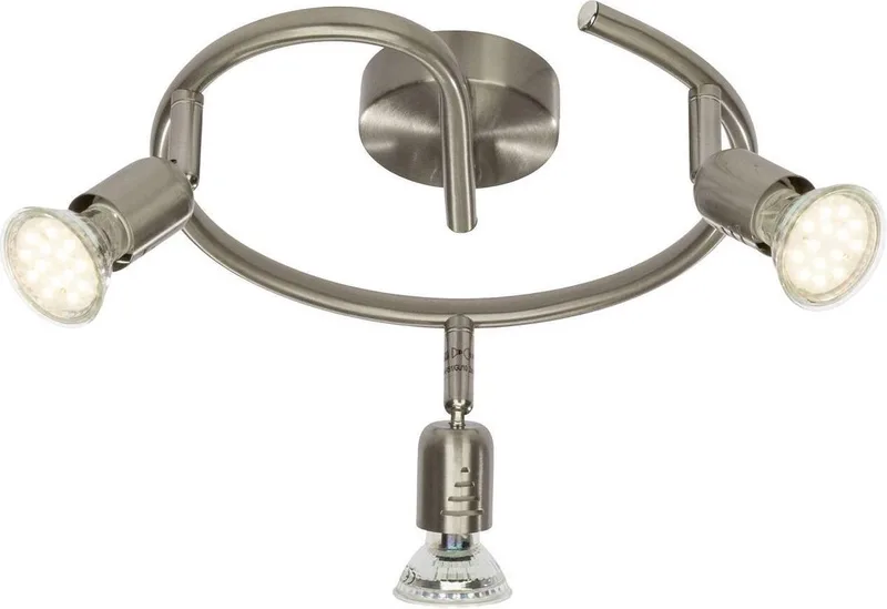 Loona G28833/13 Spot de plafond LED GU10 9 W acier inoxydable de Brilliant en Chrome – photo produit