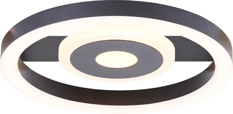 Maureen - Plafondlamp - LED 12W - 3000K från Brilliant i Svart – produktbild
