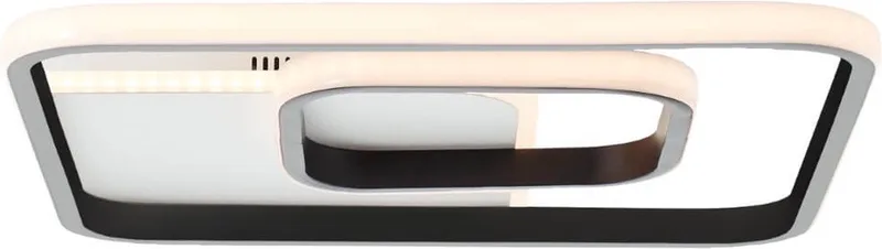 Merapi - Plafondlamp - LED 32W - 3000K - Wit/Zwart de Brilliant en Blanc – photo produit