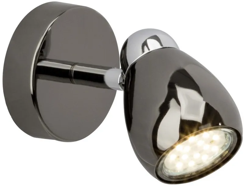 MILANO LED - Wandlamp fra Brilliant i Sort – produktbillede