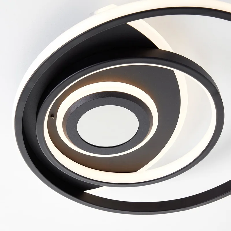 Opame LED Plafondlamp 31W (4400lm, CCT, Dimbaar, Afstandsbediening, Spiegeleffect) fra Brilliant i 3000 K – produktbillede