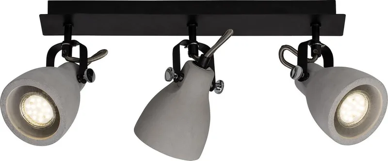 Plafondlamp Niet dimbaar von Brilliant in Grau – Produktfoto