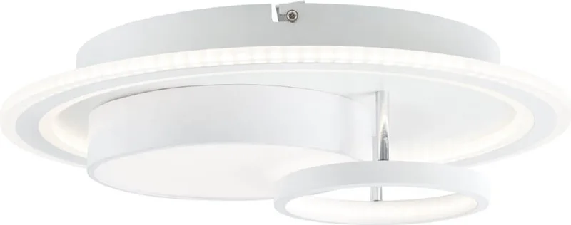 Plafondlamp Sigune - G99385/75 de Brilliant en Blanc – photo produit