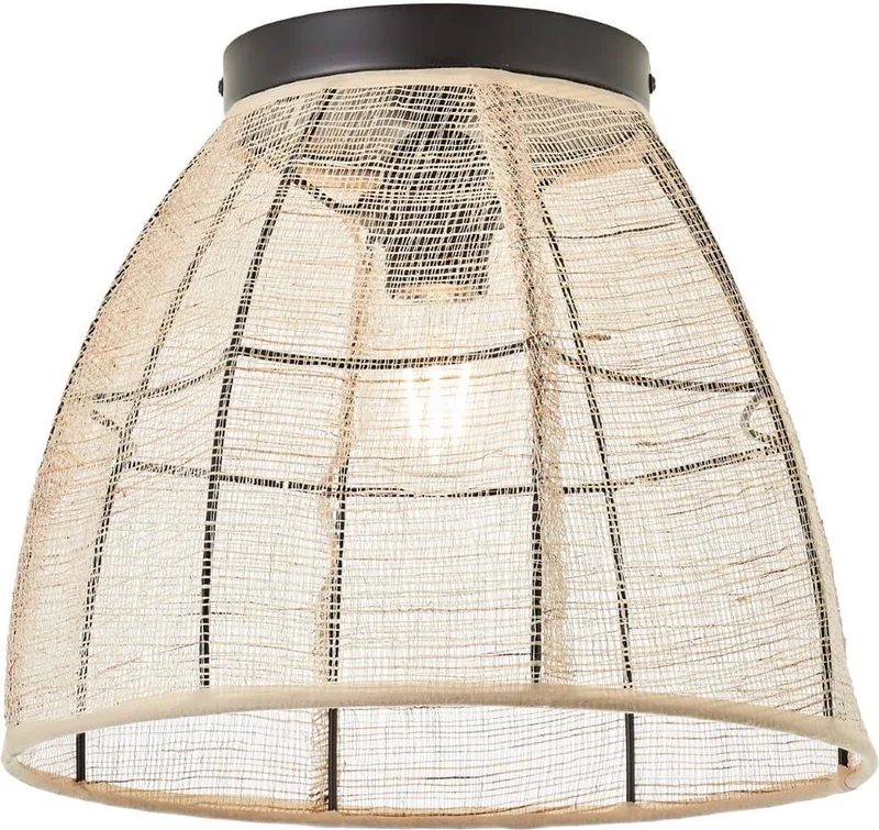 Plafondlamp Tanah - 99483/76 de Brilliant en Zwart Bruin – photo produit